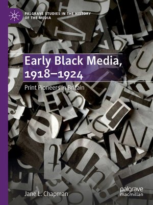 cover image of Early Black Media, 1918–1924